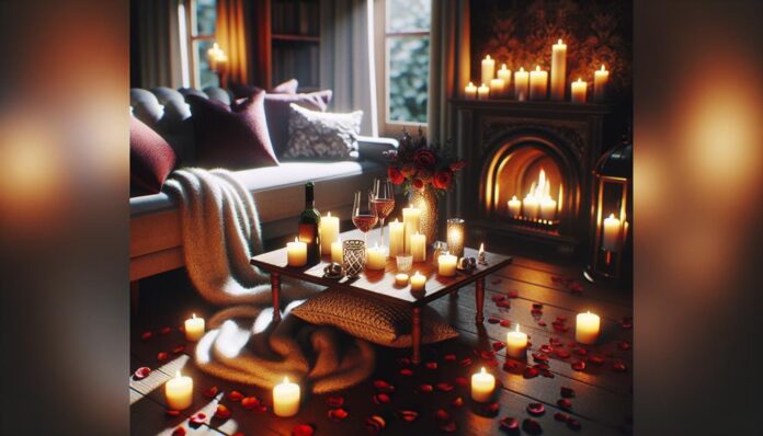 planning romantic evening home planning romantic evening home
